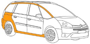 покраска кузова citroen